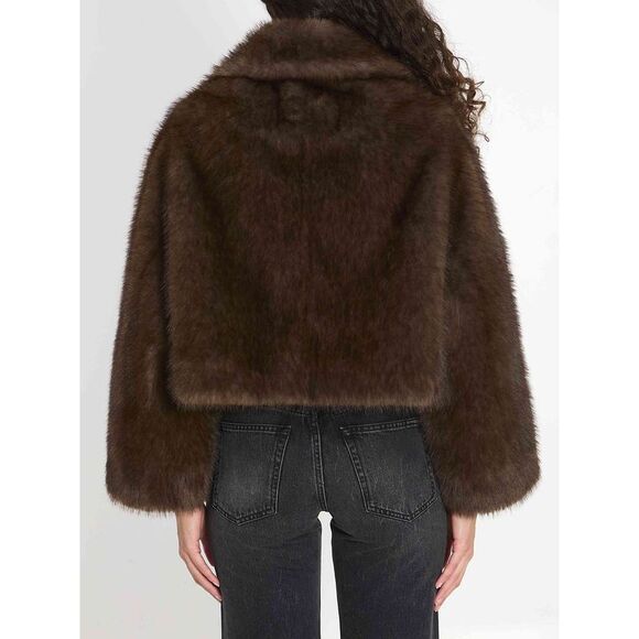 Valentini Women Faux Fur Jacket - Picture 4 of 4